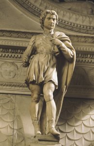 القديس بروكليوس ، بواسطة مايكل أنجلو (1475-1564) ، كنيسة سان دومينيكو في بولونيا ، إميليا رومانيا بواسطة مايكل أنجلو بوناروتي