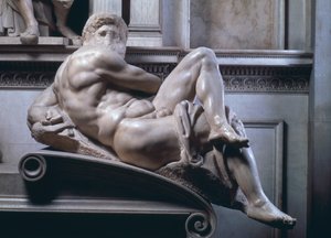 مقبرة جوليانو دي ميديشي ، تفاصيل اليوم ، رخام 1520-33