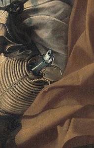 تفاصيل البقية في الرحلة إلى مصر ، حوالي 1603 (زيت على قماش) بواسطة مايكل أنجلو ميريسي دا كارافاجيو