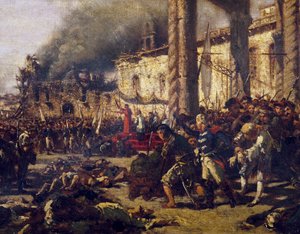 مذابح ألتامورا ، بقلم ميشيل كامارانو (1835-1920) ، جمهورية نابولي ، إيطاليا
