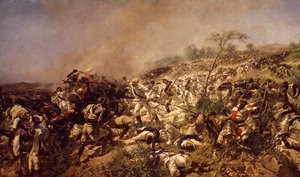 The Battle of Dogali, by Michele Cammarano