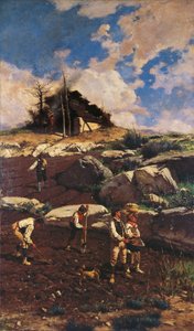 Workers on the Land, by Michele Cammarano