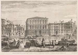 مناظر لمدينة البندقية: Palazzo Pesaro