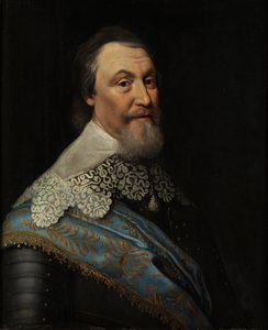صورة للكونت أكسل أوكسينستيرنا (Oxenstjerna) (1583-1654) ، بقلم ميرفلت ، ميشيل يانش. ورشة عمل. زيت على خشب. الأبعاد: ٧٠ × ٦٠ سم. المتحف الوطني ستوكهولم بواسطة ميشيل جانز. فان ميريفيلد