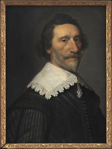 الشاعر والمؤرخ الهولندي بيتر كورنيليز هوفت (1581-1647) بواسطة ميشيل جانز فان ميرفلت