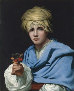صبي في عمامة يحمل نوسيغاي