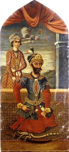 صورة جنكيز خان ، مع حضور الشباب ، ج 1803-4 بواسطة مهر علي