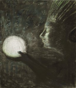 صداقة par Ciurlionis ، Mikalojus Konstantinas (1875-1911). باستيل على ورق ، الحجم: 73.4x63.5 بواسطة Mikalojus Konstantinas Čiurlionis