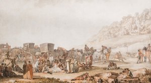 وفاة الأمير غريغوري بوتيومكين في سهوب بيساربيان 1791.