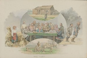 جباية الضرائب ، 1862.