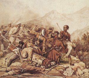 معركة نهر فاليريك في 11 يوليو 1840 ، 1840