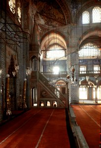 منظر داخلي لـ Rustem Pacha Mosquee (1560-1564)