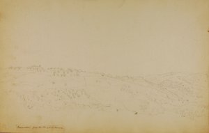 القدس من تل مجلس الشر بواسطة عامل منجم كيلبورن كيلوج