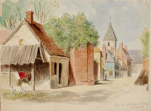 شارع دو بويتس سيل ، سانت فاليري ، 1862. بواسطة عامل منجم كيلبورن كيلوج