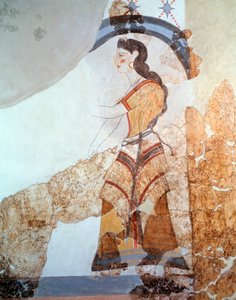 شخصية أنثوية (فريسكو بواسطة مينوان