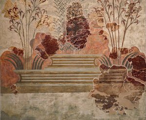 لوحة "Liliy Frescoes" بواسطة مينوان