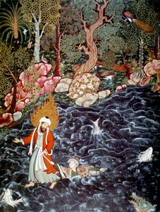 إيليا النبي ينقذ الأمير نور الضهر 1562-1577. بواسطة أنا سيد علي