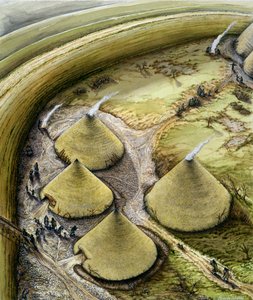 قلعة العذراء c5th القرن قبل الميلاد ، c1990-2010 بواسطة ميراندا سكوفيلد