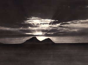 "بناء إمبراطورية" في العصر الفاشي: جبل أبو جميل ، 09/05/1936 (b / w photo) بواسطة موديستينو بالدينيتي