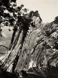 "بناء إمبراطورية" في العصر الفاشي: جبل بيانكو ، زاد أمبا ، 09/05/1936 (b / w photo) بواسطة موديستينو بالدينيتي