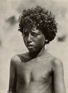 "بناء إمبراطورية" في العصر الفاشي: ولد من قبيلة بني عامر ، 09/05/1936 (b / w photo)