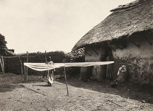 "بناء إمبراطورية" في العصر الفاشي: الاستعدادات للنسيج ، 09/05/1936 (b / w photo) بواسطة موديستينو بالدينيتي