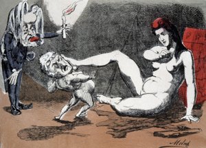 تيير وماريان بواسطة مولوخ (1849-1909)