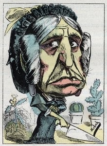 استعارة "" زوجة الأب "" (بيل مجرد) في "" Le Trombinoscope "من تأليف توشاتوت ، رسم كاريكاتوري بقلم ب. مولوخ عام 1882 (1849-1909). مجموعة خاصة. بواسطة الطاغوت
