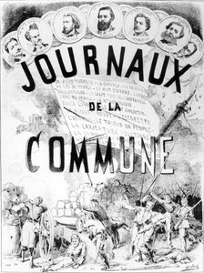صحف الكومونة في باريس ، 1870-1871