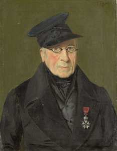 بيتر جانسون (1765-1851). رسام وحفر ، الرائد من Cuirassiers متقاعد بواسطة Monogrammist HK (هولندا)