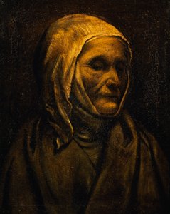 Portrait of Saint Angela Merici بواسطة موريتو دا بريشيا