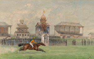 سباقات الخيول في فرويدناو في فيينا 1884