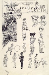 أنواع فيينا 1880 (أزياء الصيف الفيينية)