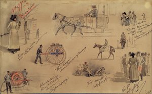أنواع فيينا 1883 (اسكتشات من Ringstrasse)