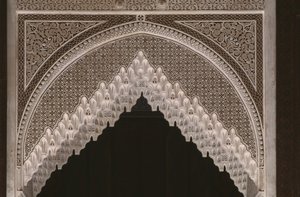 قصبة تاميل غلاوي ، الجص ، التفاصيل (سيراميك)