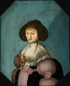 الأميرة ماجدالين سيبيل من ساكسونيا 1617-1668 ، دوقة ... ، بين 1635 و 1660. بواسطة مورتن ستينوينكل