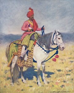 "حصان راقص مشهور - معسكر رؤساء بومباي" ، 1903 بواسطة مورتيمر لودينجتون مينبيس