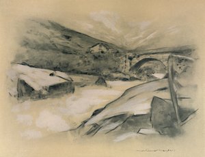 "تورنت الجبل" ، 1903 بواسطة مورتيمر لودينجتون مينبيس