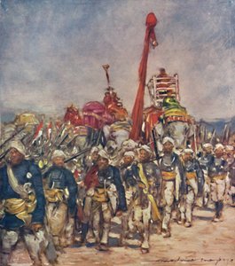 مجموعة نموذجية في موكب الخدم ، 1903 بواسطة مورتيمر لودينجتون مينبيس