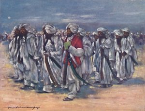 "رؤساء البلوش في يوم دوربار ، 1903 بواسطة مورتيمر لودينجتون مينبيس