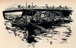 أوساكا ، اليابان ، c1900. بواسطة مورتيمر لودينجتون مينبيس