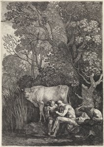 عطارد يهدأ أرجوس للنوم بواسطة Moyses van Wtenbrouck