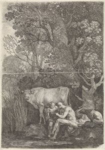 عطارد يهدأ أرجوس للنوم بواسطة Moyses van Wtenbrouck