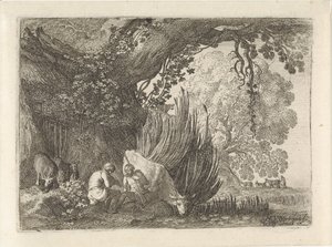 عطارد يهدأ أرجوس للنوم بواسطة Moyses van Wtenbrouck