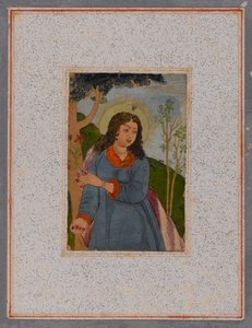 ملاك ، بعد عام 1675 (مرحاض على ورق) بواسطة مدرسة موغال