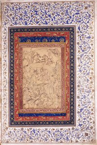 مقتل رستم أرجانغ ديف ، 1630 بواسطة مدرسة موغال