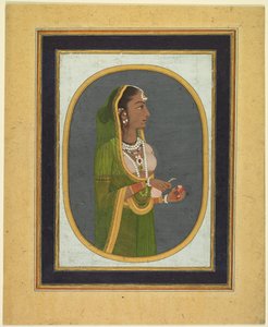 سيدة المحكمة صب النبيذ ، ج. 1760 ، الحدود ج. 1830s.