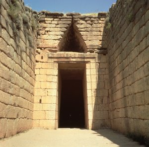 خزانة Atreus ، c.1300 قبل الميلاد بواسطة الميسينية