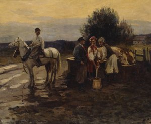 منافسيه بواسطة Mykola Kornylijowytsch Pymonenko