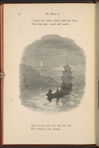 رسم إيضاحي في الصفحة 46 ، من "The Rime of the Ancient Mariner" بقلم صمويل تايلور كوليردج بواسطة مايلز بيركت فوستر